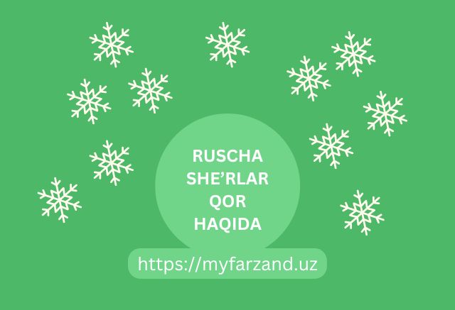 Ruscha sherlar qor haqida