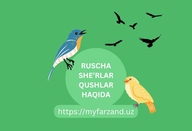 Ruscha sherlar qushlar haqida