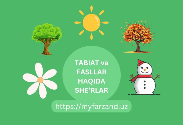 Tabiat va fasllar haqida sherlar